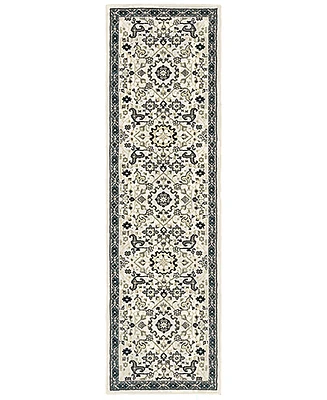 Oriental Weavers Bowen 073J2 2'3" x 7'6" Runner Rug