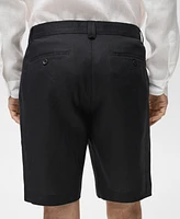 Mango Men's Tailored Linen Shorts