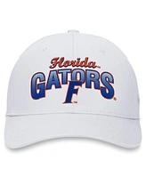 Top of the World Men's White Florida Gators Fundamentals Game Adjustable Hat