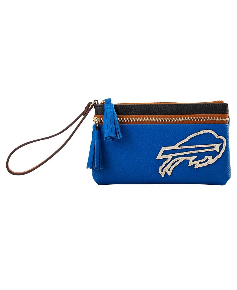 Dooney & Bourke Buffalo Bills Infield Double-Zip Wristlet