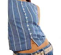 Free People Women's Tilly Cotton Printed Vest