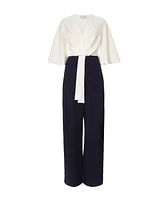 Quiz Women's Two Toned Scuba Crepe Jumpsuit
