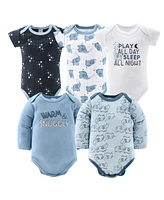 The Peanutshell Baby Boys Layette Gift Set Elephant Blue, 30 Piece