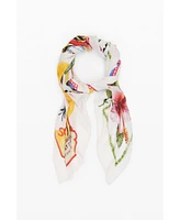 Desigual Women's Stamp scarf