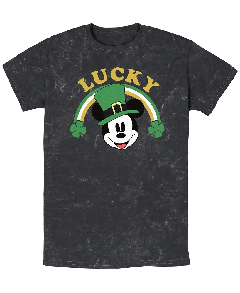 Mickey Classic Men's Lucky Short Sleeve T-Shirt