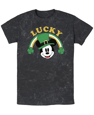 Mickey Classic Men's Lucky Short Sleeve T-Shirt
