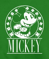 Mickey Classic Men's Lucky Crew Fleece Pullover Sweatshirt