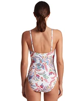 Lauren Ralph Women's Printed One-Piece Swimsuit