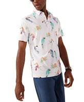 Chubbies Men's The Dude Macaw Polo Shirt