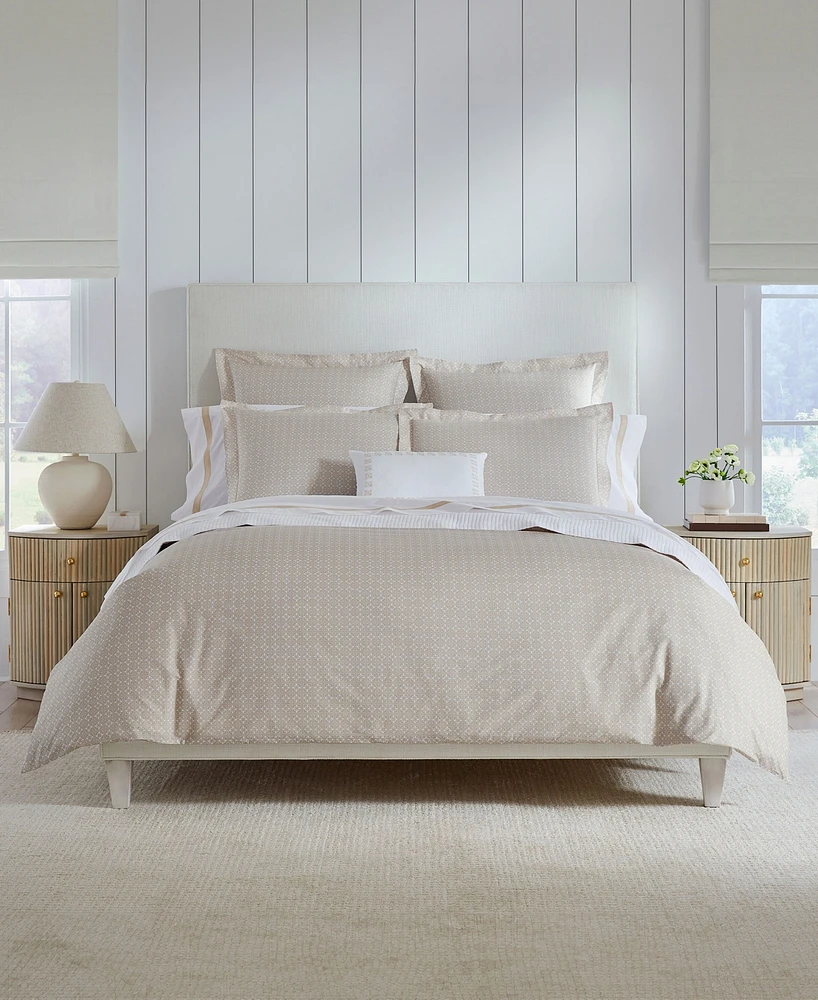 Sferra Sassetta Geometric Design Duvet Cover