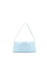 Pre-Owned Jacquemus Long Le Bambino Flap Shoulder Bag Suede