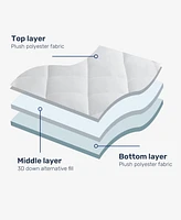 Unikome Extra Loft Quilted Down Alternative Mattress Topper