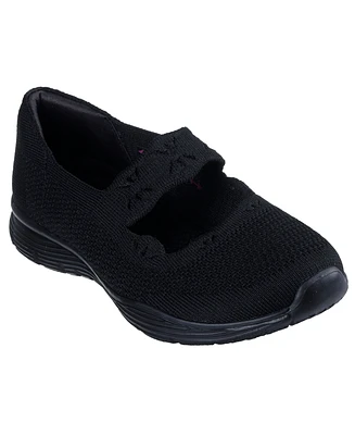 Skechers Women's Modern Comfort Seager - Cute N' Coy Mary Jane Flats from Finish Line
