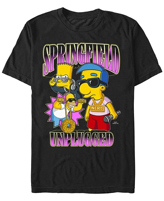 The Simpsons Men's Music Group Short Sleeve T-Shirt