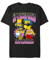 The Simpsons Men's Music Group Short Sleeve T-Shirt