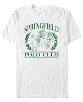 The Simpsons Men's Polo Club Short Sleeve T-Shirt