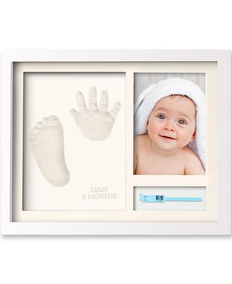 Noel Baby Hand and Footprint Kit, Personalized Baby Keepsake Picture Frame, Newborn Handprint Kit for Boy, Girl
