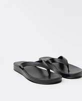 Mango Women's Leather Straps Sandals