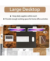 Height Adjustable Electric Standing Desk with Usb Charging Port