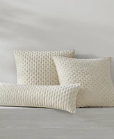Dkny Pure Velvet Bolster Decorative Pillow, 12" x 36"