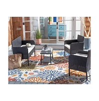 Aboka 4PC Outdoor Living Set