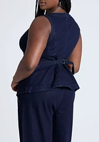 Eloquii Plus Denim Vest