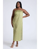 Eloquii Plus Satin Column Dress