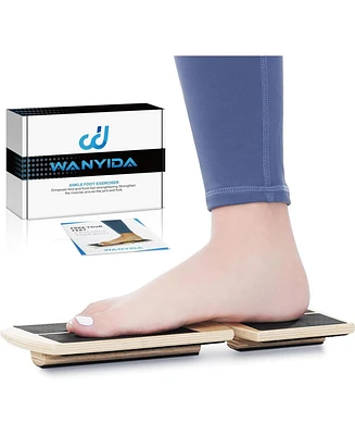 Joroto Ankle Foot Strengthener Exerciser for Sprained. Single Leg Balance Board, Posture Corrector, Foot Stretcher for Plantar Fasciitis Relief. Paten