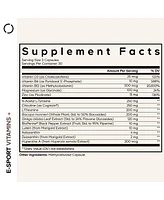 Codeage E-Sport Vitamins+ Citicoline Cognizin, Bacopa Monnieri Supplement, Multivitamins, Astaxanthin, L-Theanine, Ginkgo Biloba, Acetyl-l-Tyrosine, H