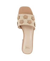 Jones New York Women's Unfloret Block Heel Flat Sandals