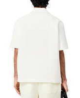 Lacoste Men's Waffle-Print Logo Shirt - 70V