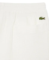 Lacoste Men's Relaxed-Fit Waffle-Fabric Shorts