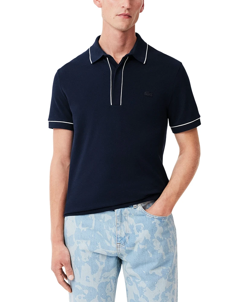 Lacoste Men's Regular-Fit Tipped Polo Shirt
