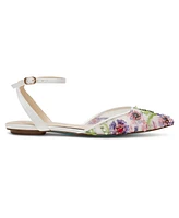 Betsey Johnson Women's Garbo Jeweled Mesh Flats