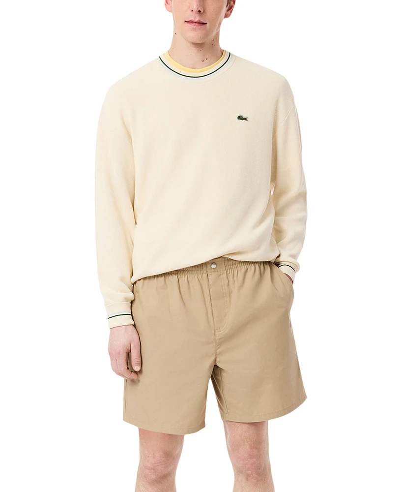 Lacoste Men's Relaxed-Fit Drawcord Shorts