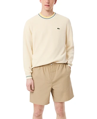 Lacoste Men's Relaxed-Fit Drawcord Shorts