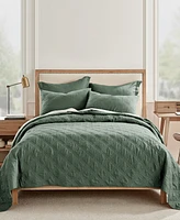 Levtex Washed Linen Quilted Sham, Standard