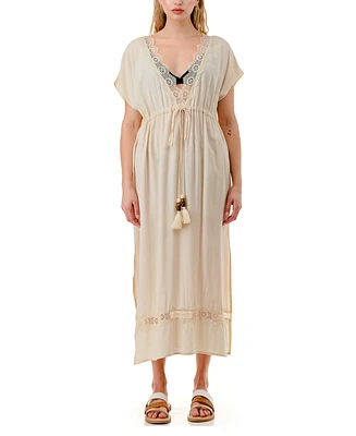 Marcus Adler Women's Boho Swim Cover-Up Dress