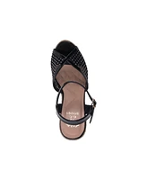 Gc Shoes Women's Mila Embellished Espadrille Wedge Sandals