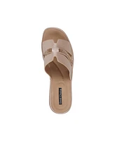 Gc Shoes Women's Frances Embellished Wedge Sandals