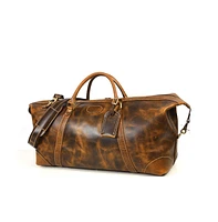 20 Inch Eclipse Leather Duffle Bag