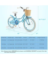 18-Inch Kids Bike - Training Wheels & Adjustable Seat