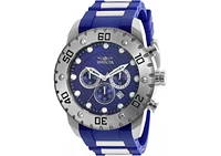 Invicta Men's 20277 Pro Diver Scuba Quartz Chronograph Blue Dial Watch