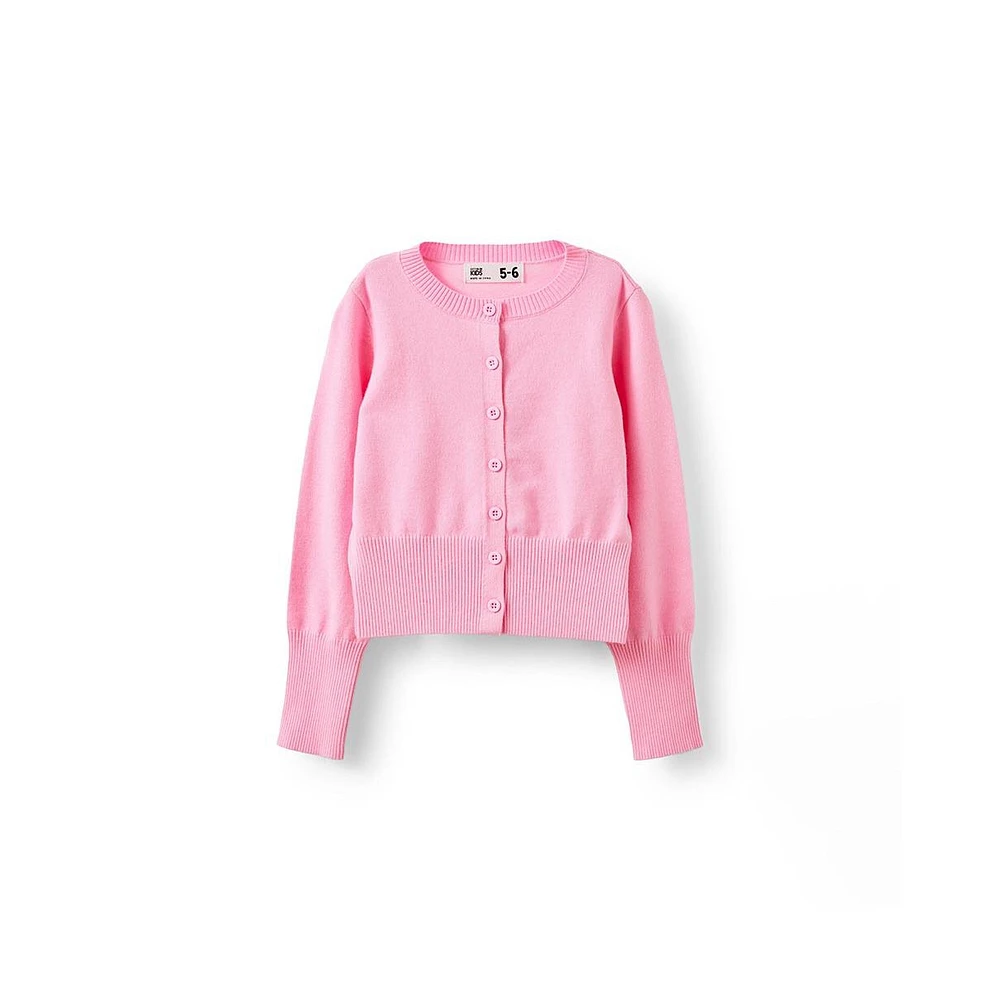 Cotton On Girls Sim Knit Cardi