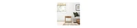 Rattan Front Drawer Side Table – Mango Wood with Open Shelf