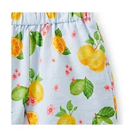 Cotton On Girls Little/Big Scarlette Woven Short