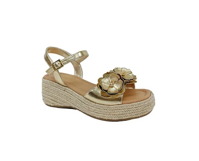 Nina Big Girls Mercy Casual Wedge Sandals
