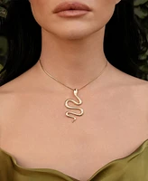 Ettika Serpentina Pendant Choker Necklace