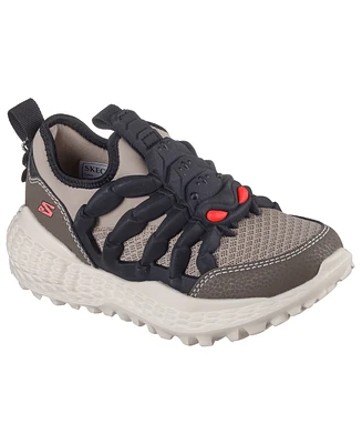Skechers Little Boys' Monster - Creature-Brisk Slip-On Athletic Sneakers from Finish Line