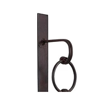 Wall Sconce with Hurricane Glass and Chain Design Holder for Elegant Lighting and Decor